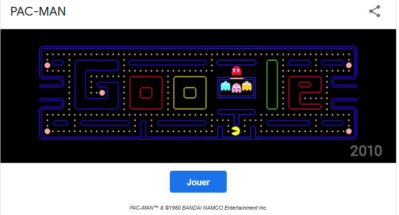 Doodle PAC-MAN